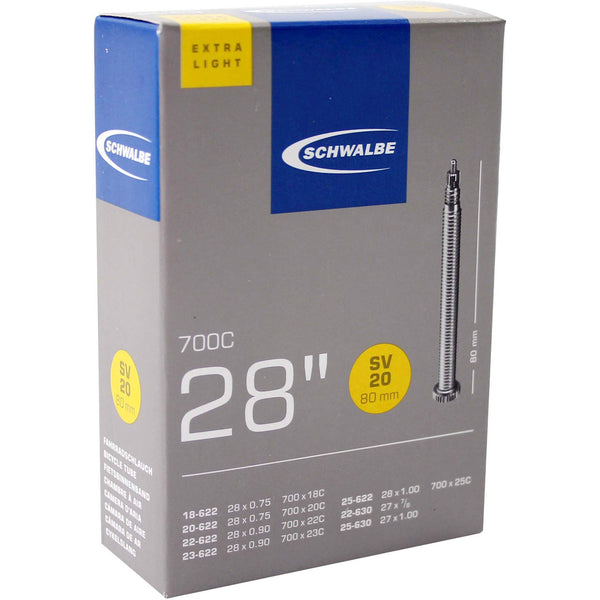 Schwalbe bnb SV20 Extra Light 28 x 0.75 - 1.00 fv 80mm - AE-trading