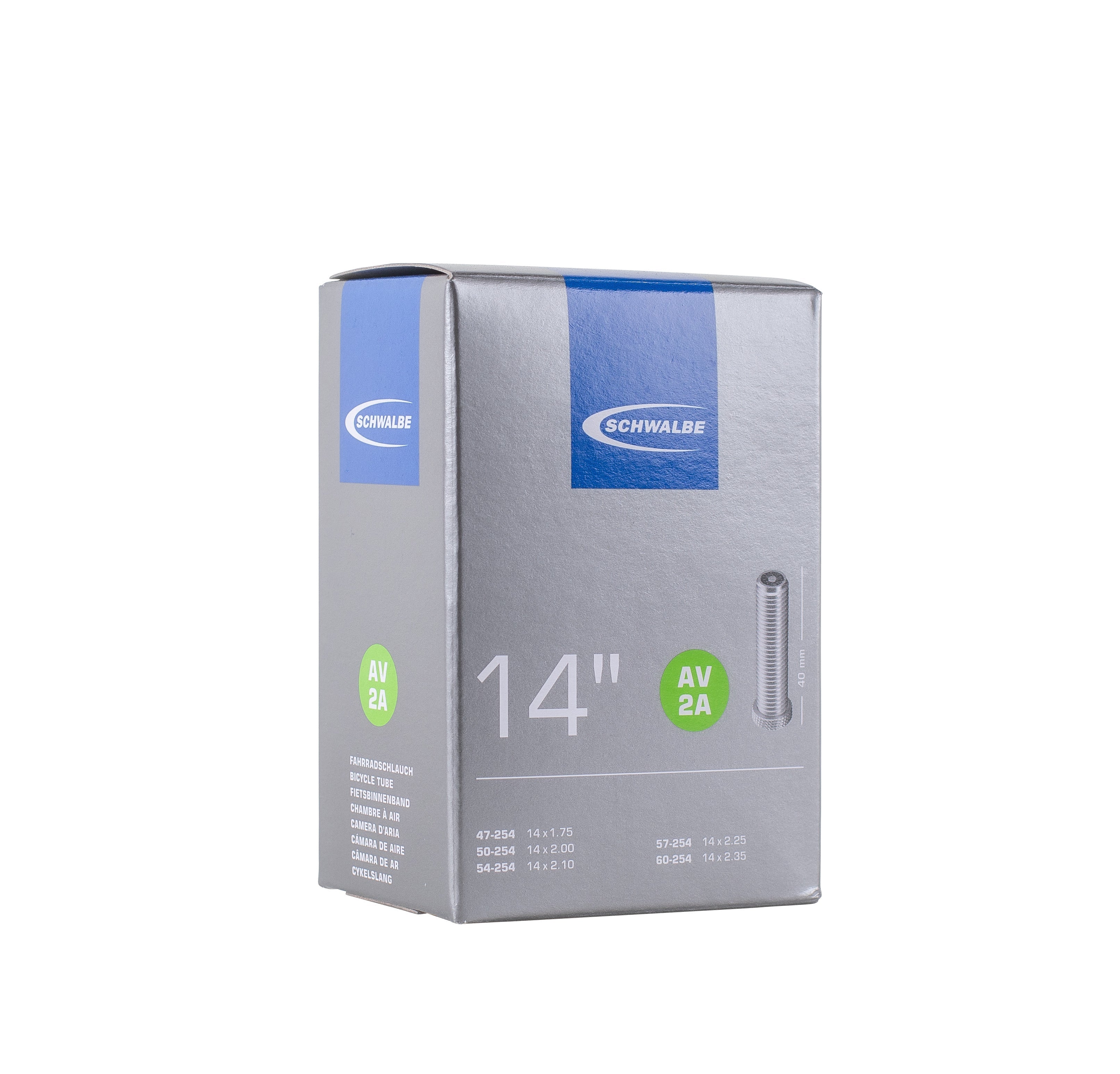 Schwalbe bnb AV2A 14 x 1.75 - 2.35 av 40mm - AE-trading