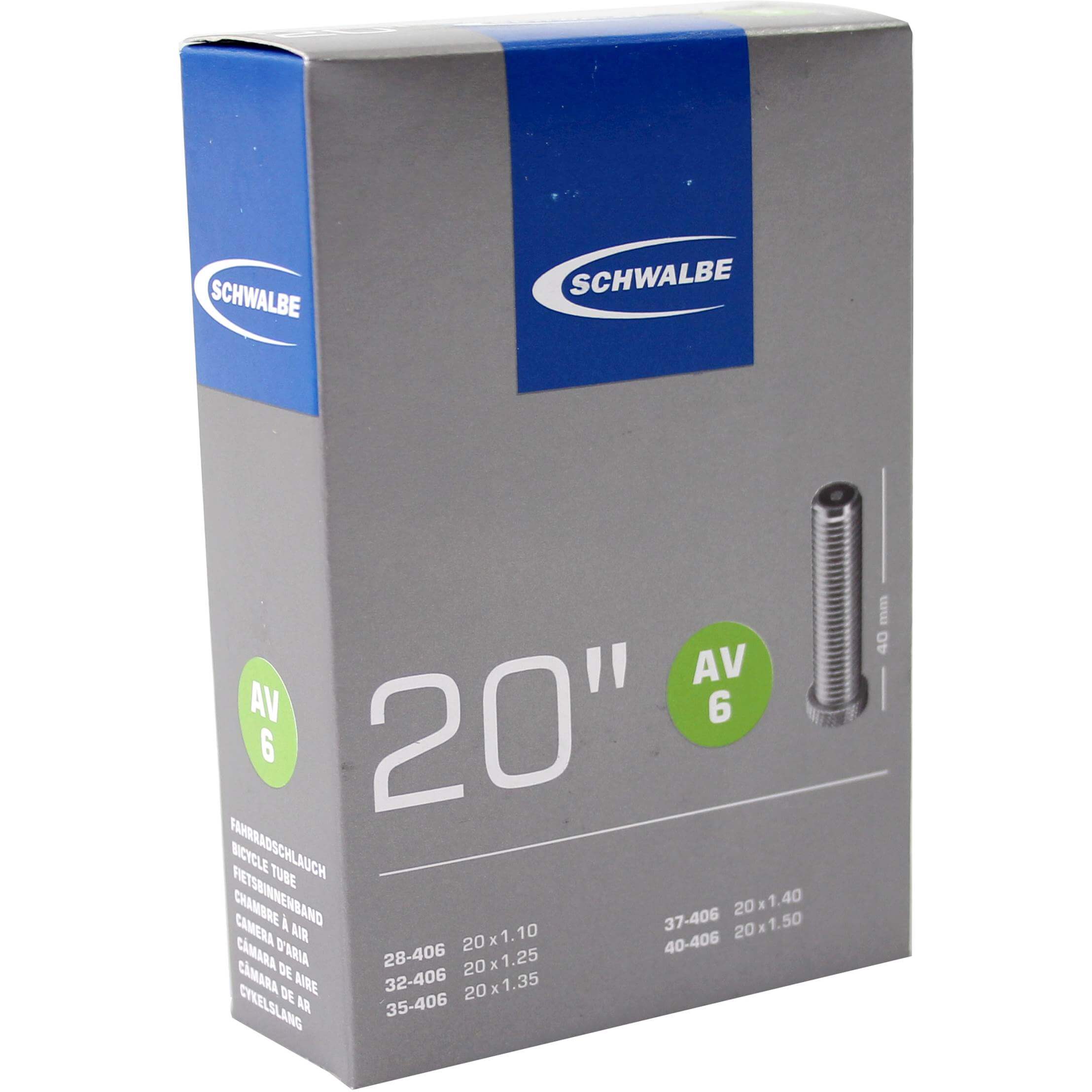 Schwalbe bnb AV6 20 x 1.10 - 1.50 av 40mm - AE-trading