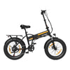 Hitway BK10 Fatbike Vouwfiets Elektrische Zwart Oranje AE-trading