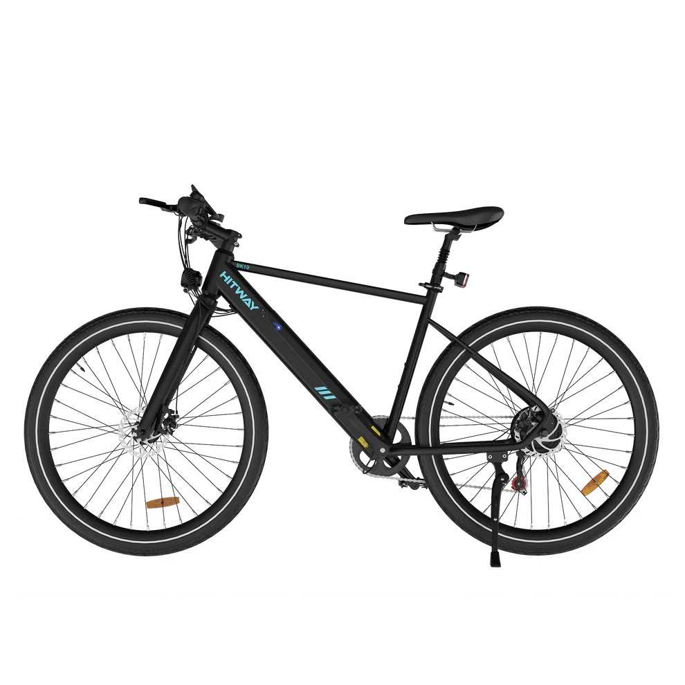 Hitway BK19 Elektrische Fiets Sportief 27,5 Inch E-bike Zwart AE-trading