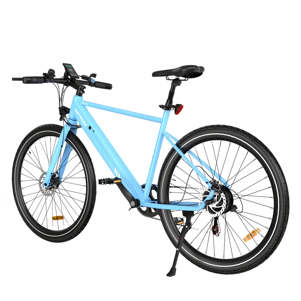 Hitway BK19 Elektrische Fiets Sportief 27,5 Inch E-bike Baby Blauw AE-trading