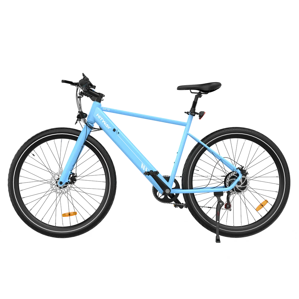 Hitway BK19 Elektrische Fiets Sportief 27,5 Inch E-bike Baby Blauw AE-trading