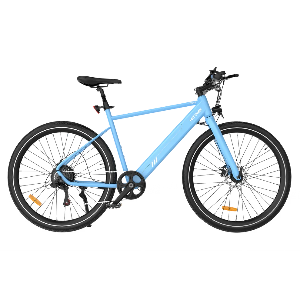 Hitway BK19 Elektrische Fiets Sportief 27,5 Inch E-bike Baby Blauw AE-trading