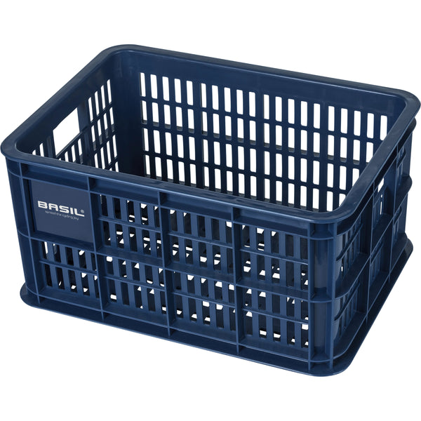 Basil fietskrat S bluestone 17.5L recycled - AE-trading