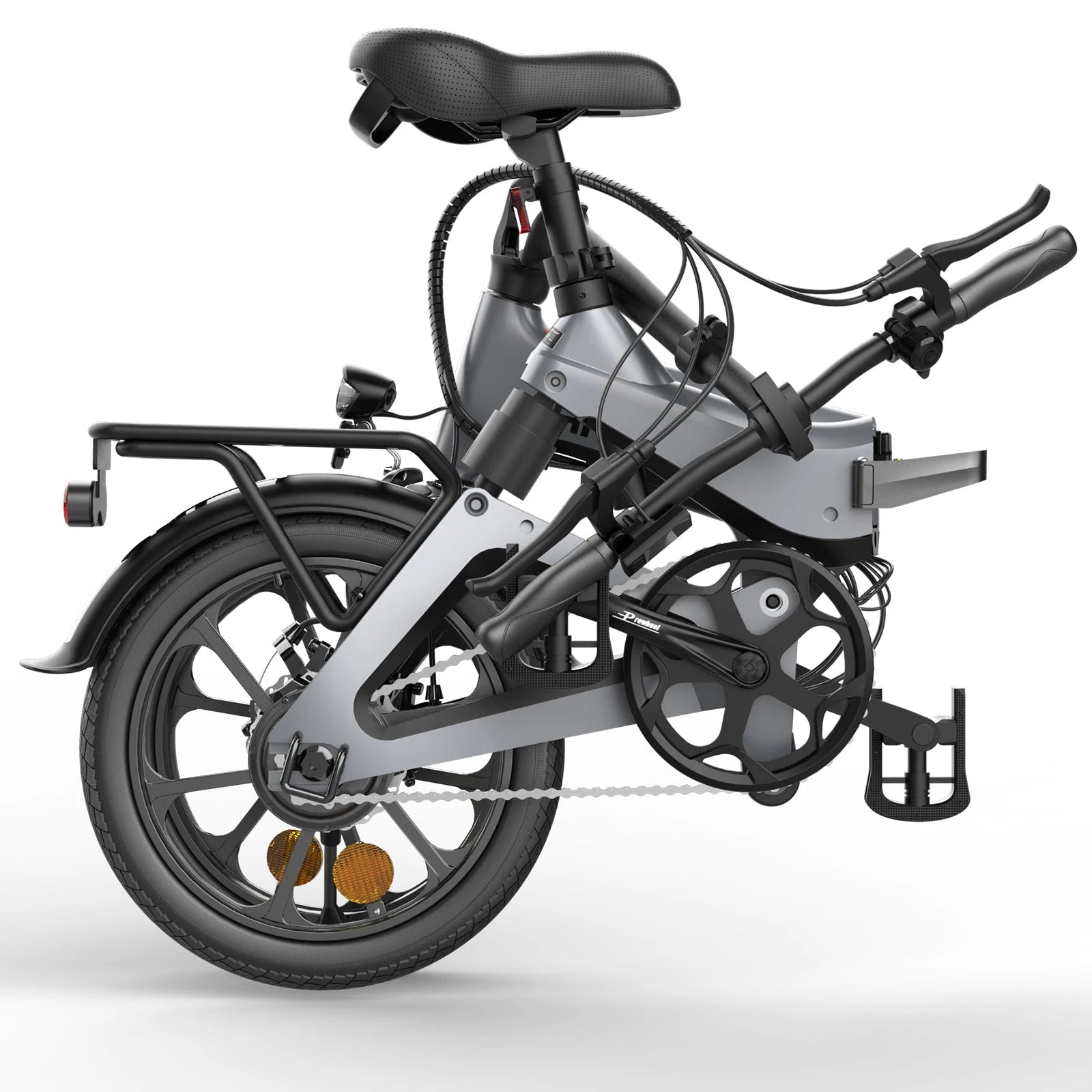 Hitway BK2 Vouwfiets elektrische fiets E-bike Grijs AE-trading