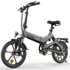 Hitway BK2 Vouwfiets elektrische fiets E-bike Grijs AE-trading