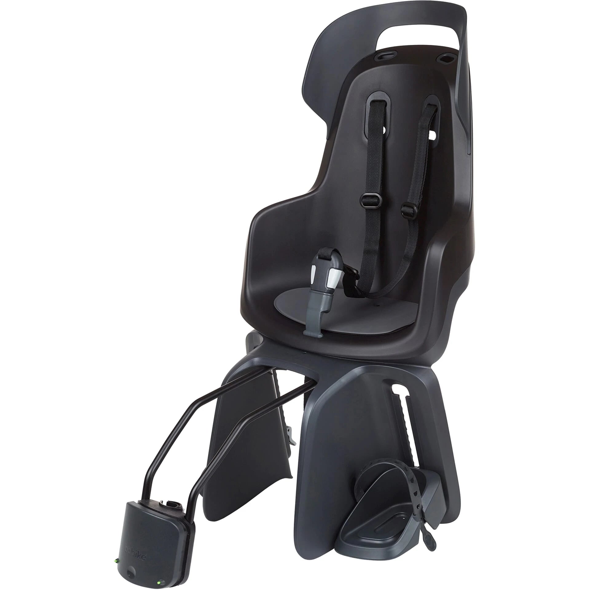 Bobike achterzitje Go Maxi frame bev. urban black - AE-trading