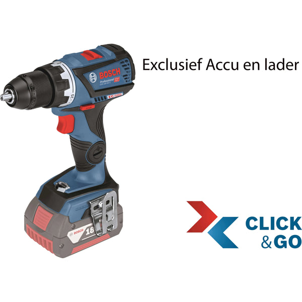 Bosch Prof schroefboormachine GSR 18 V60C excl - AE-trading