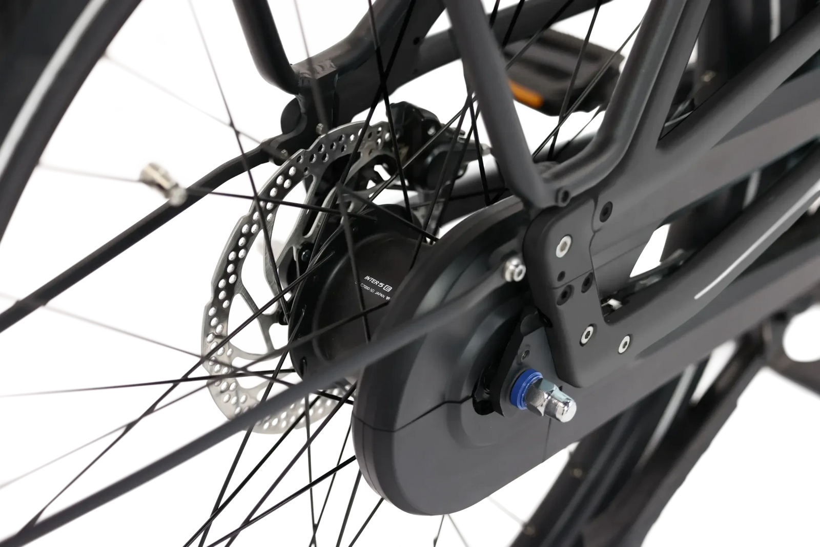 BSP Attivo Black Matt 48 cm – Elektrische Stadsfiets – Bafang M410 – 520 Wh - AE-trading