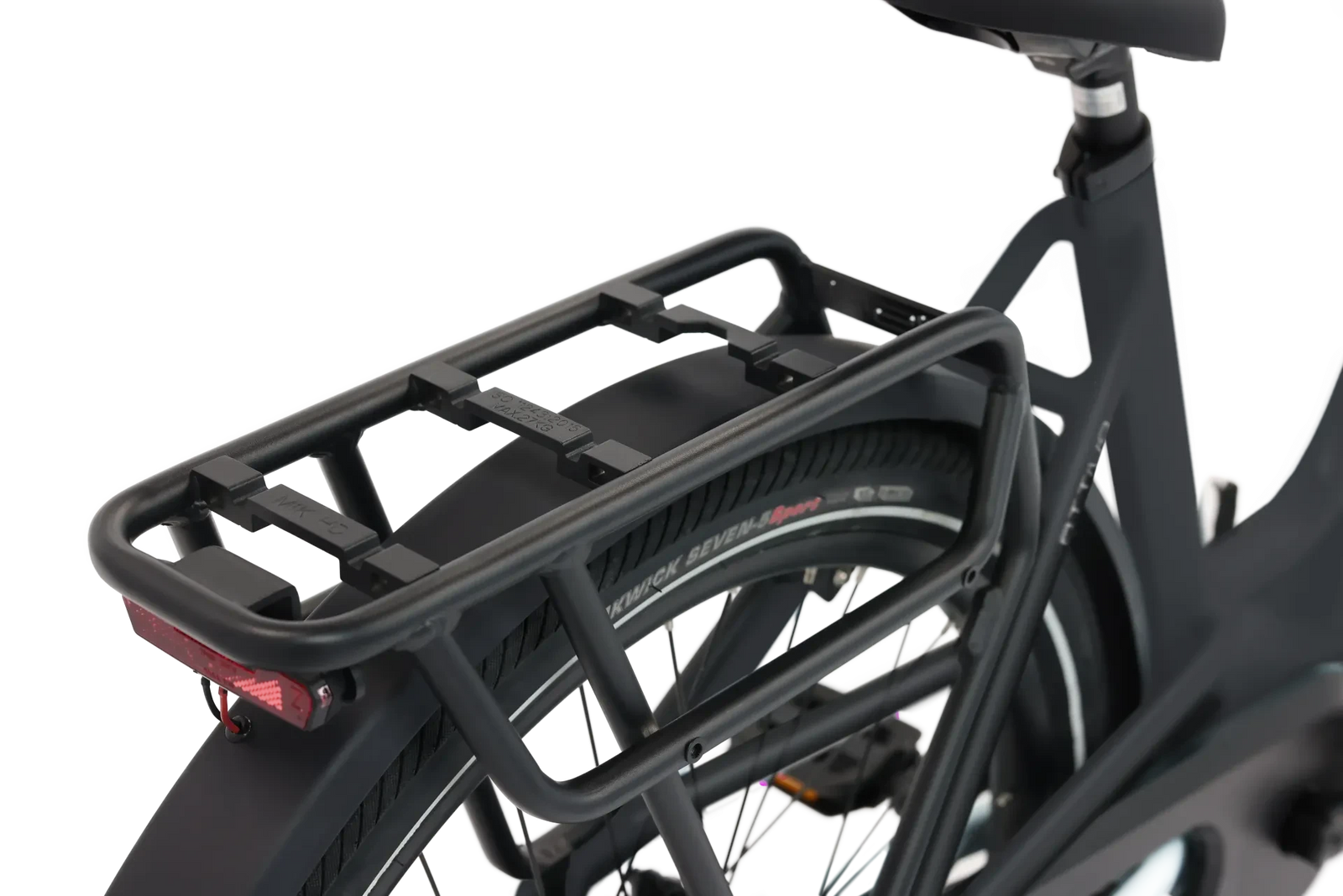 BSP Attivo Black Matt 48 cm – Elektrische Stadsfiets – Bafang M410 – 520 Wh - AE-trading