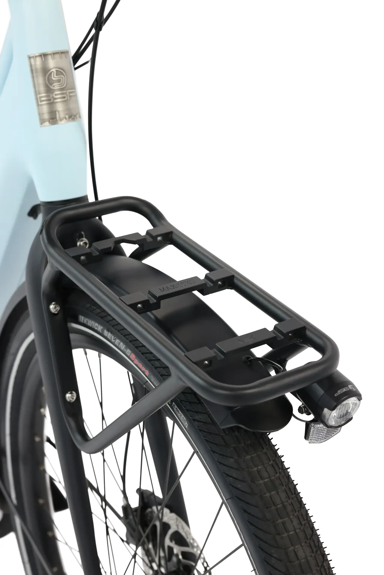 BSP Attivo Tinted Aqua 48 cm – Elektrische Stadsfiets – Bafang M410 – 520 Wh - AE-trading