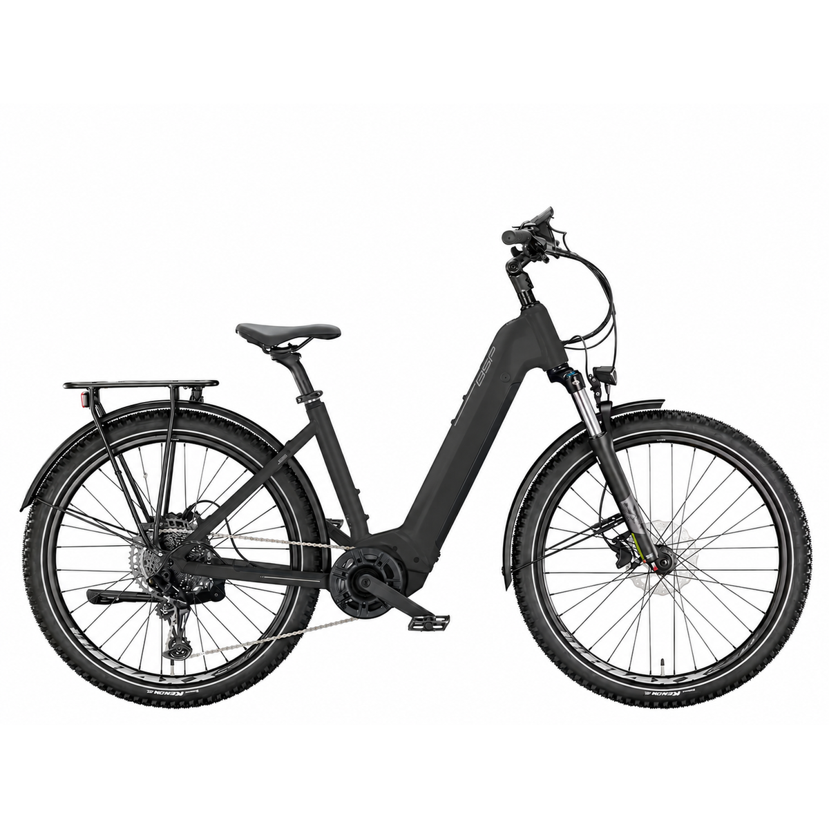BSP Basea - Elektrische Fiets - Mat Zwart - 625Wh - 54 cm - AE-trading