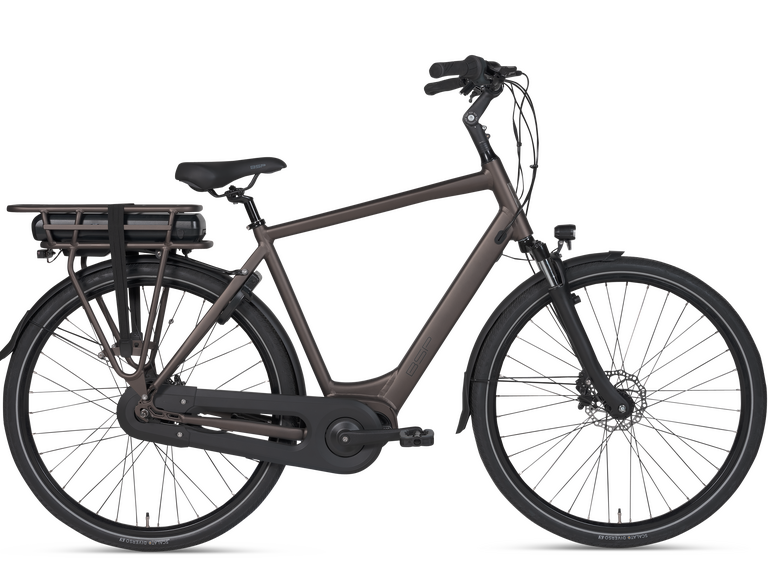 BSP Brazz Men Elektrische fiets herenfiets E-Bike M 56 CM- Dark Oak - AE-trading