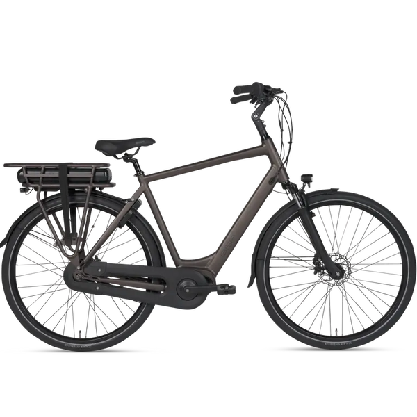 BSP Brazz Men Elektrische fiets herenfiets E-Bike M - 450Wh - 56 CM- Dark Oak - AE-trading