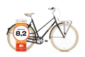 BSP Gaev Damesfiets Onyx Zwart L Met Stalen Frame En Retro Design - AE-trading