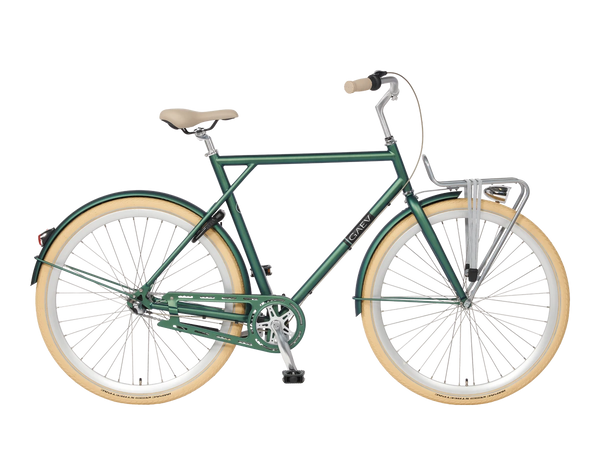 BSP Gaev Herenfiets XL Smaragdgroen Stalen Frame Retro Design - AE-trading