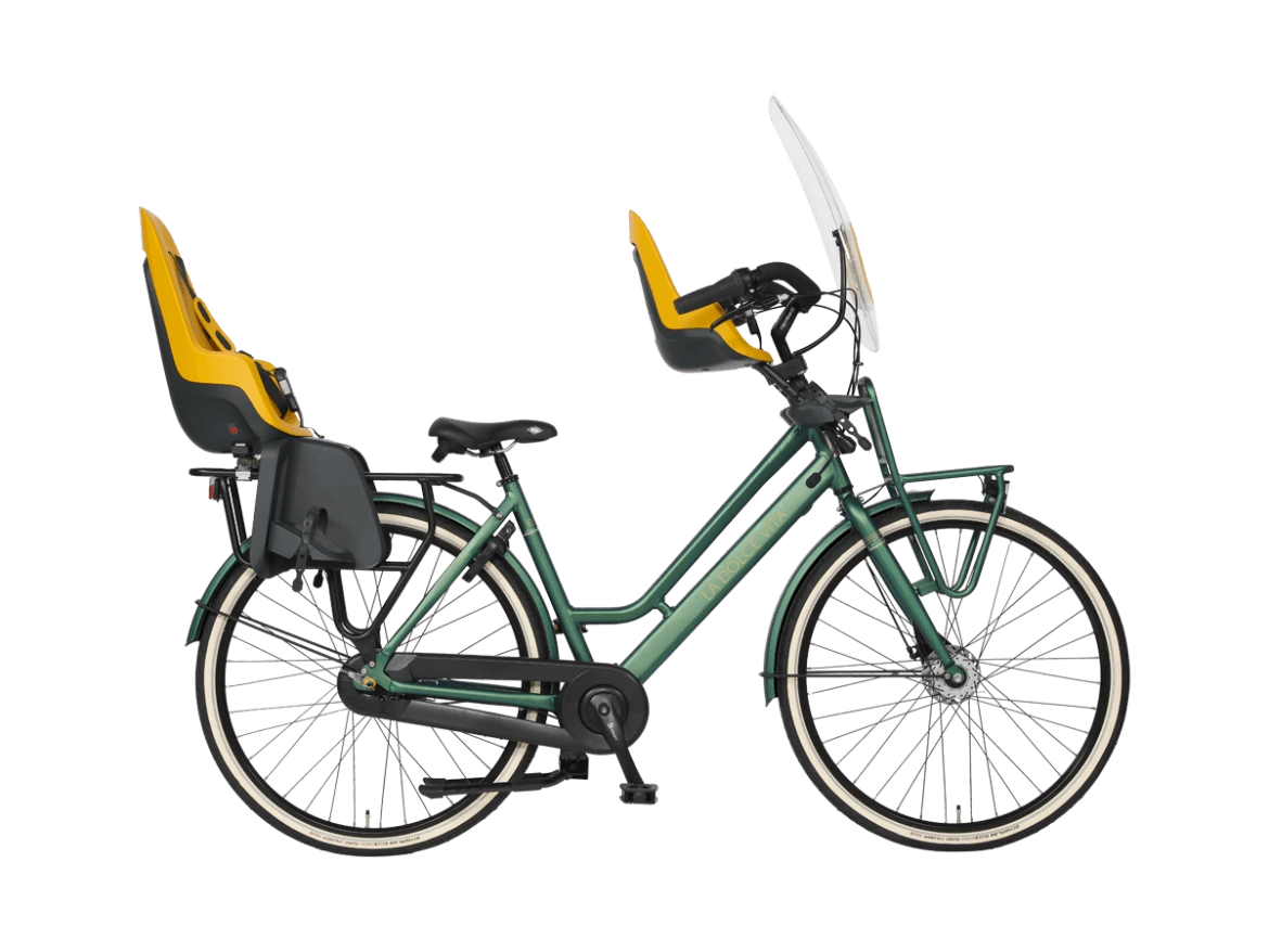 BSP La Dolce Vita Fiets Emerald Groen Matt L Kinderzitjescompatibel Lichtgewicht Stadsfiets - AE-trading