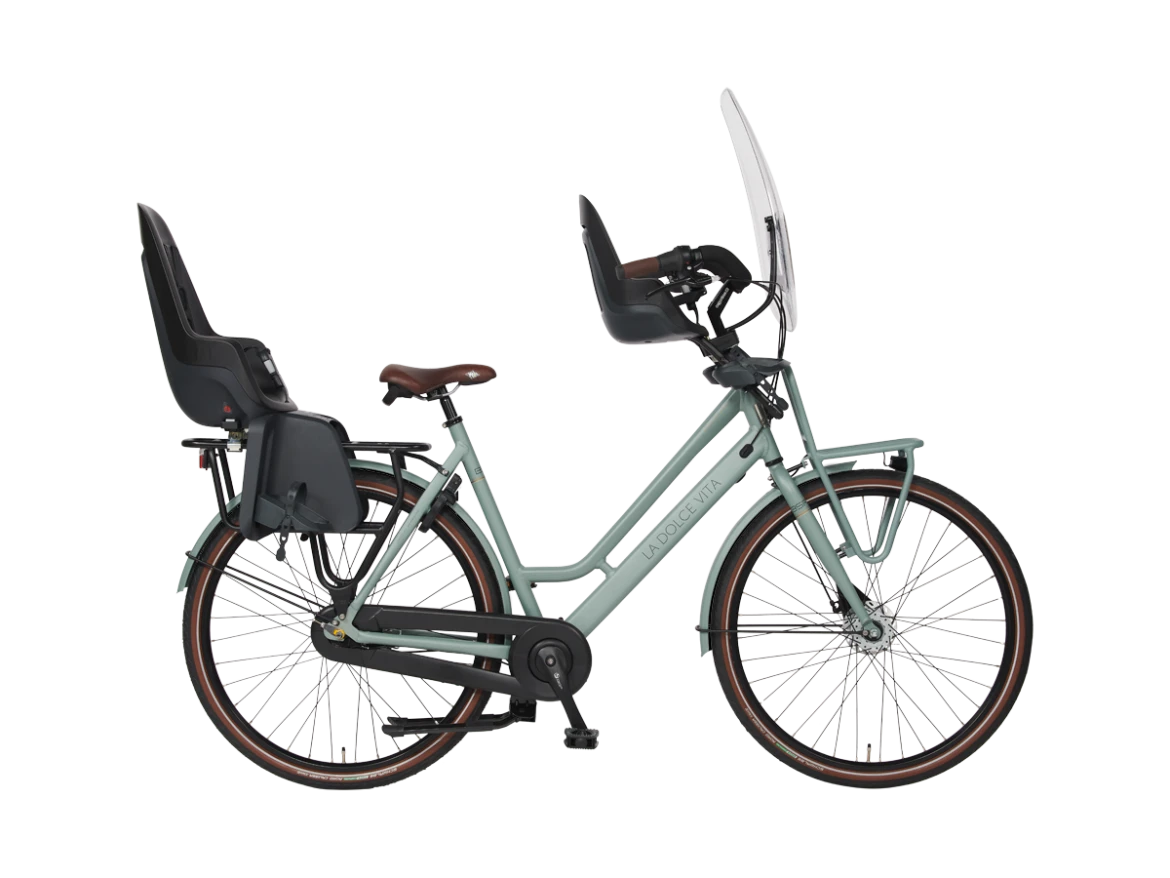 BSP La Dolce Vita Hazy California Matt S Kinderzitjesfiets Met Stuurblokkering - AE-trading