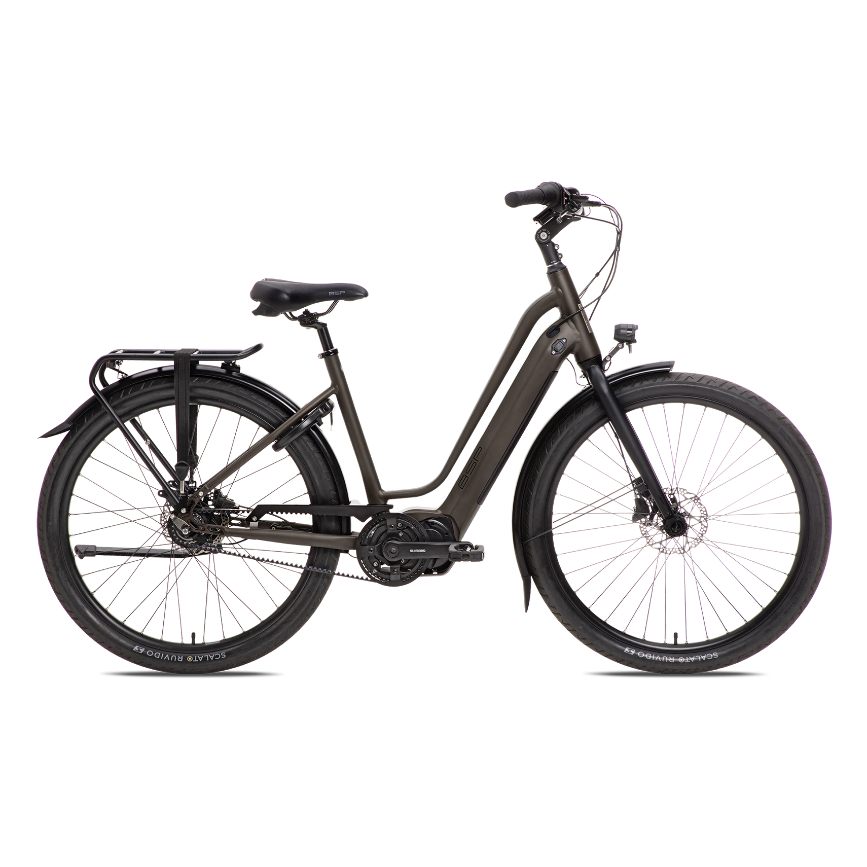 BSP Musa S Women Dark Oak XS 47cm - Elektrische Damesfiets - 145 km Actieradius - Shimano Steps 6100 Motor - 8 Versnellingen - Belt Drive - Hydraulische Schijfremmen - 28 Inch - AE-trading