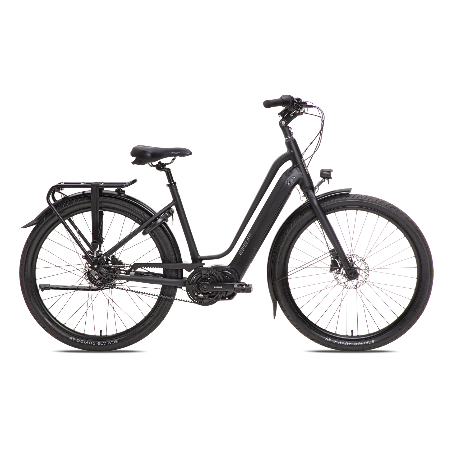 BSP Musa S Women Elektrische Stadsfiets XS 47cm – Shimano Steps 6100 Motor, 504Wh Intube Accu – Onyx Black - AE-trading