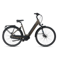 BSP Topaz M – Elektrische Stadsfiets 28 inch – Bafang M420 Middenmotor – 470Wh Intube Accu – Shimano Nexus 7 – Dark Oak - AE-trading