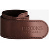 Brooks broekklem leer a brown - AE-trading