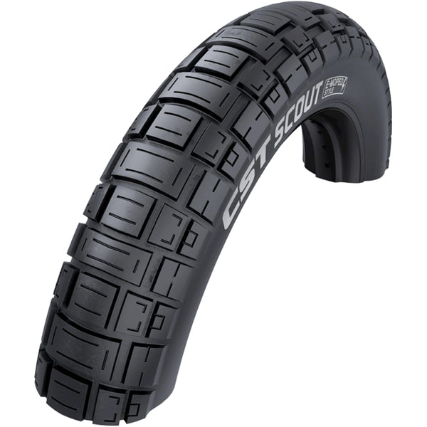 CST btb Fatbike Scout 20 x 4.00 zwart reflectie - AE-trading