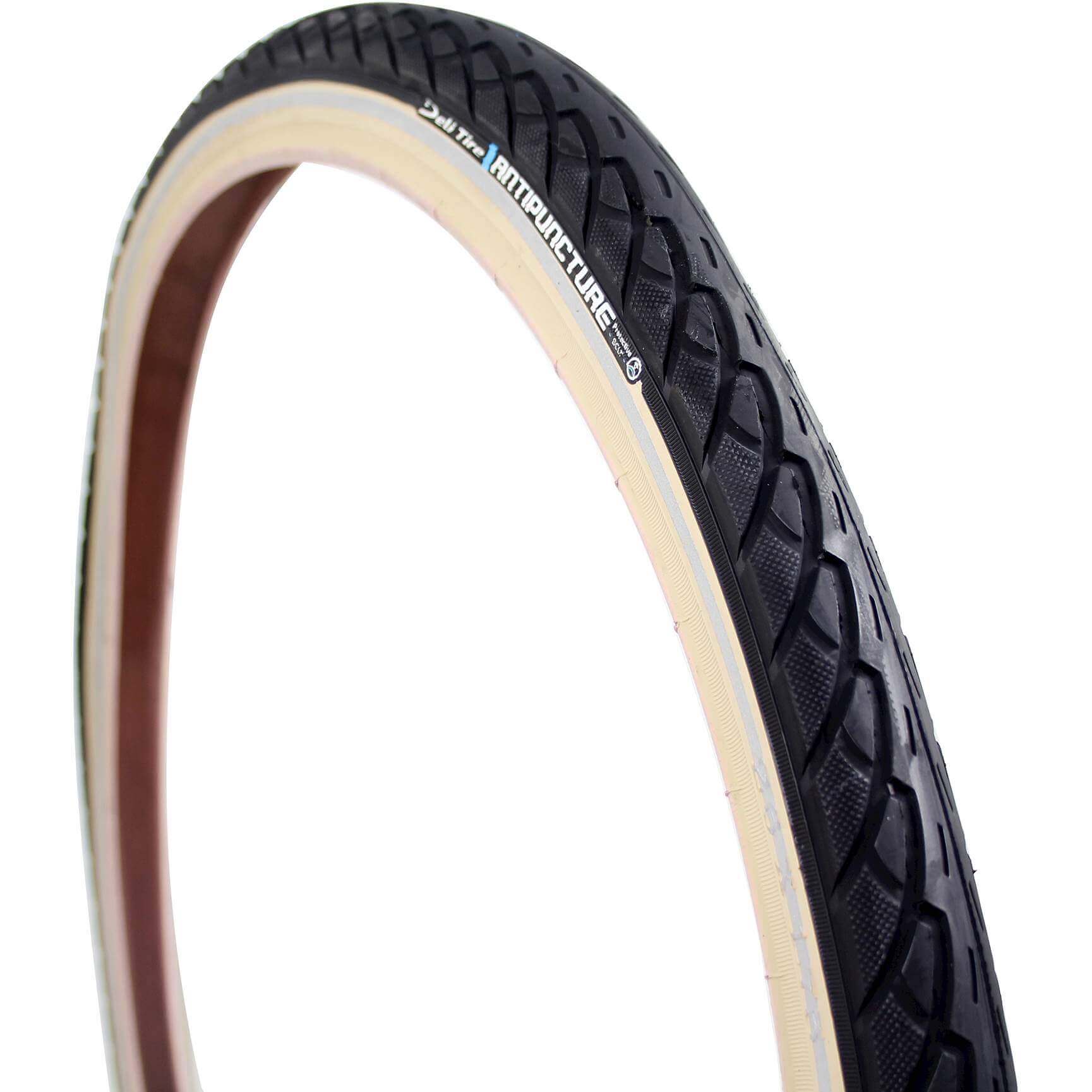 Deli Tire btb SA-206 26 x 1.75 zw/creme refl - AE-trading