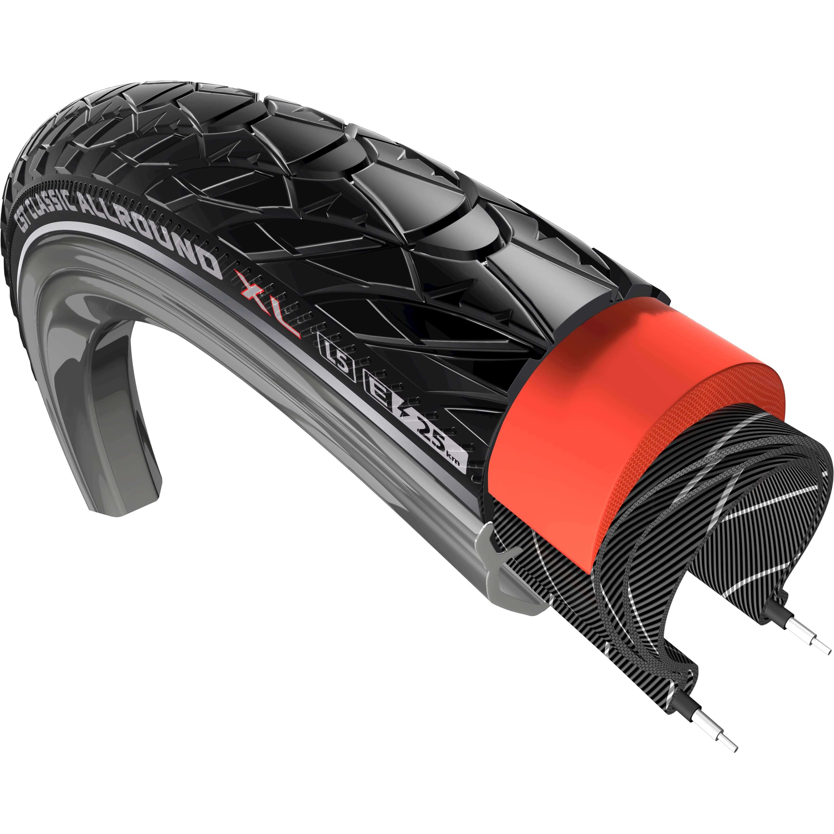CST btb Classic Allround XL25 28 x 1.50 zw refl - AE-trading