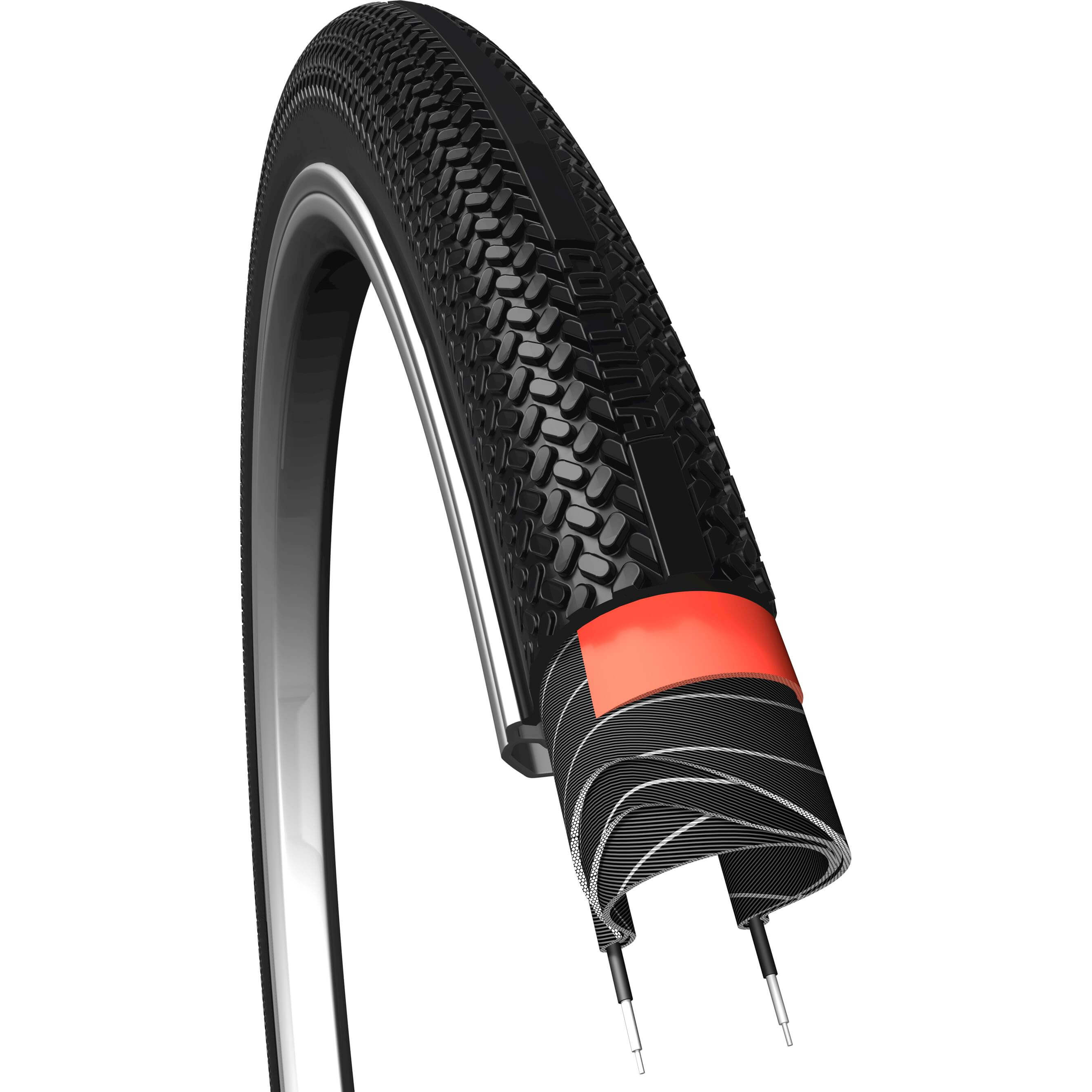 Cortina btb Canberra 28 x 1.75 zwart refl - AE-trading