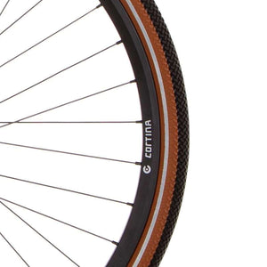 Cortina btb Canberra 28 x 1.75 zw/caramel refl - AE-trading