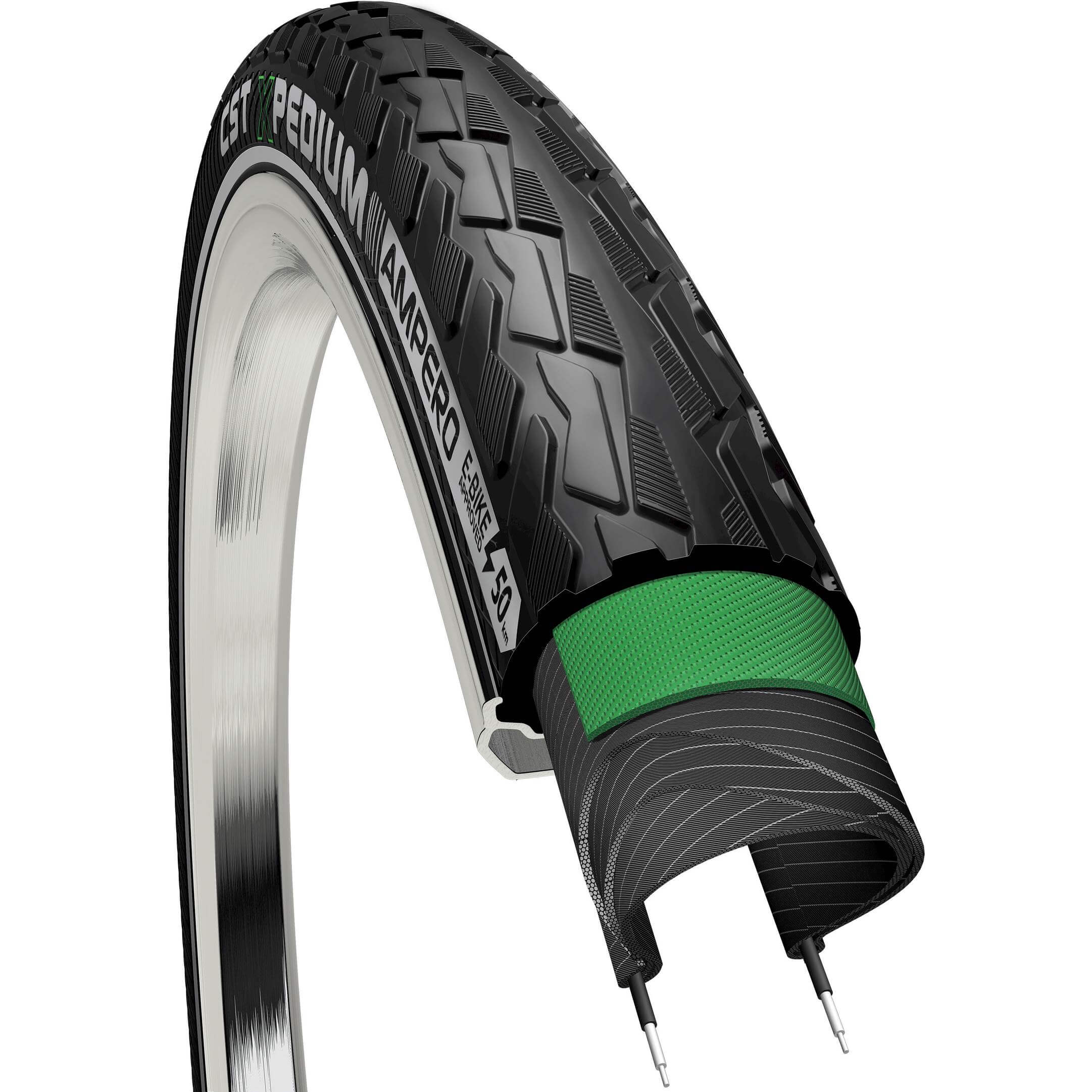 CST btb Xpedium Amp 28 x 1.75 zw refl - AE-trading