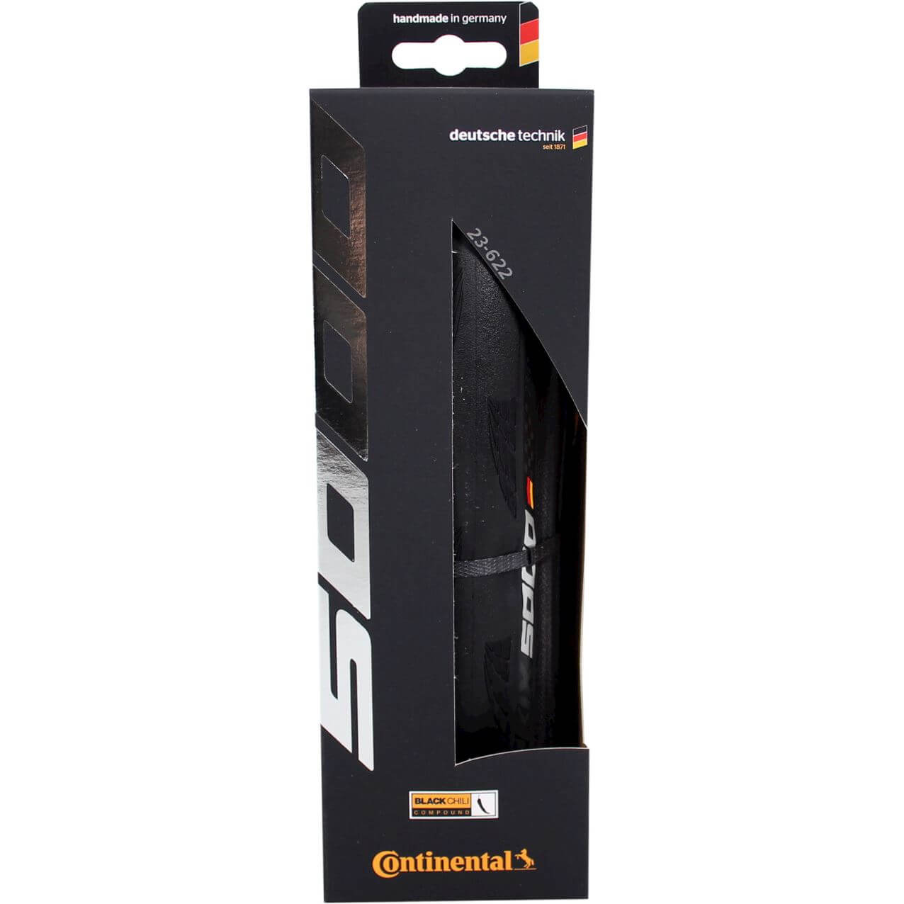 Continental btb GP 5000 700 x 23 zw vouw - AE-trading