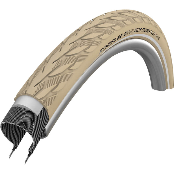 Schwalbe btb Delta Cruiser Plus 26 x 1 3/8 creme refl - AE-trading