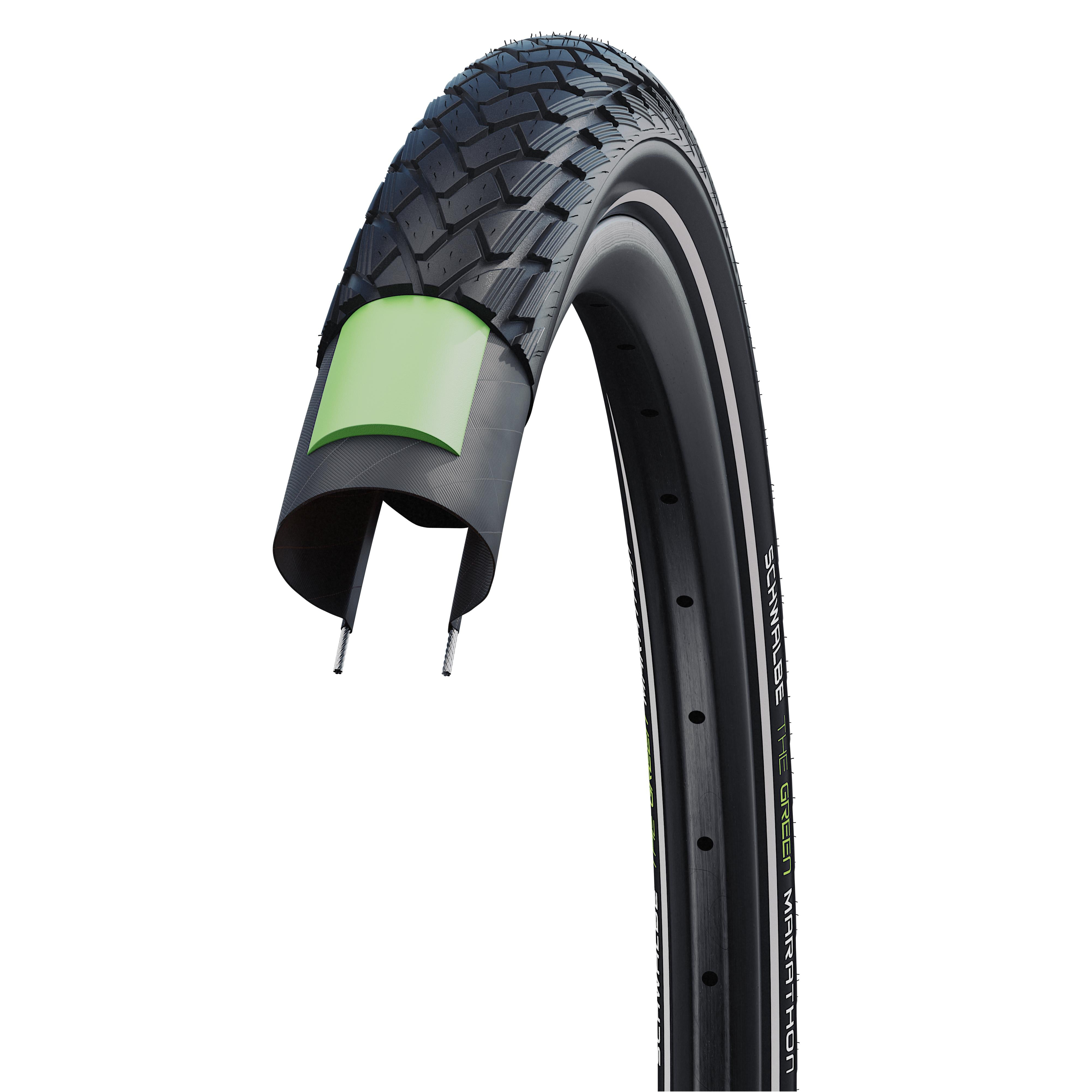 Schwalbe btb Marathon Perf G-Guard 28 x 1.65 zw refl - AE-trading