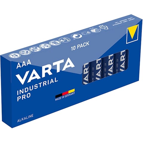 ds Varta batterij R03 Alk AAA (10) - AE-trading