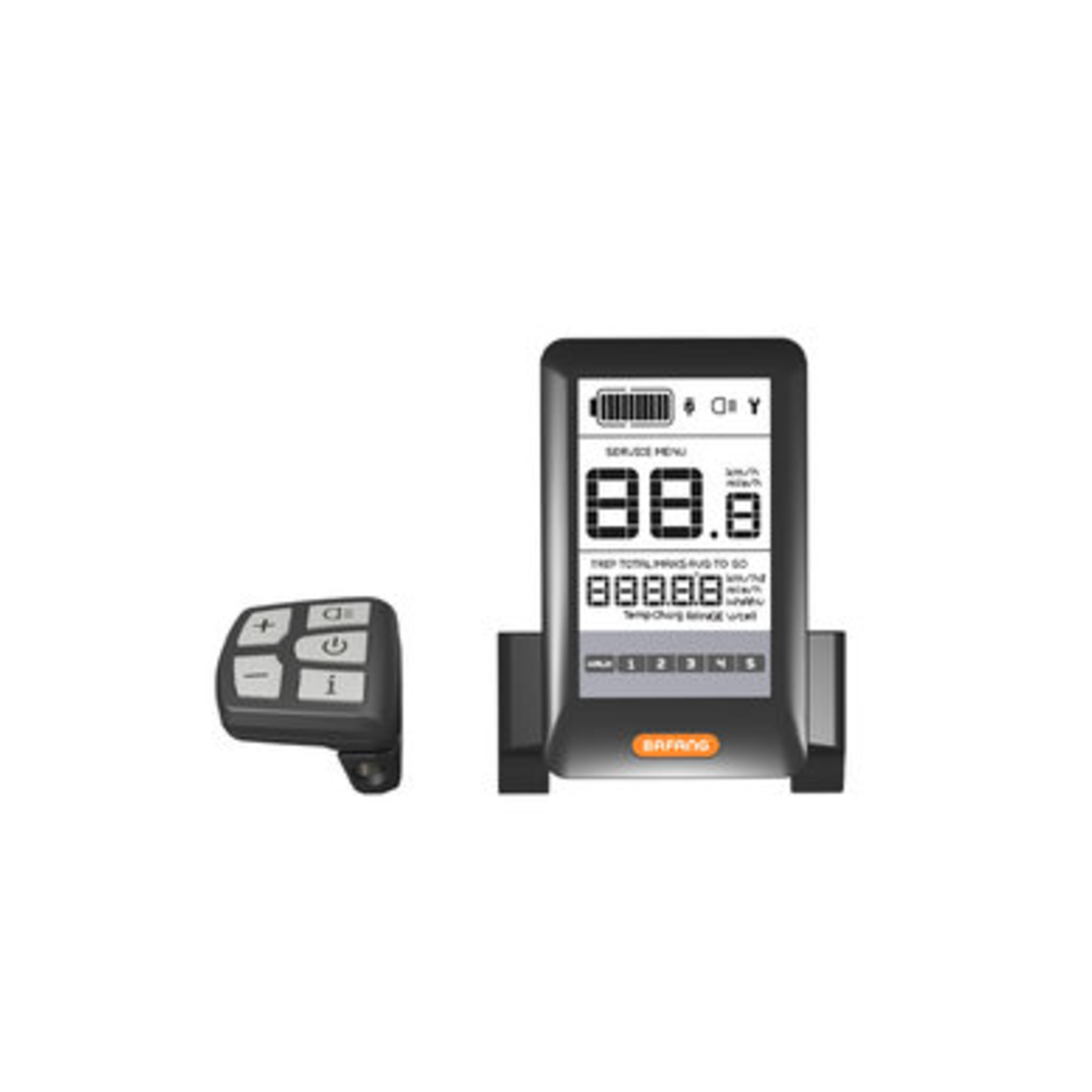 Bafang LCD DP-C10 UART Display - 36V/43V/48V - AE-trading