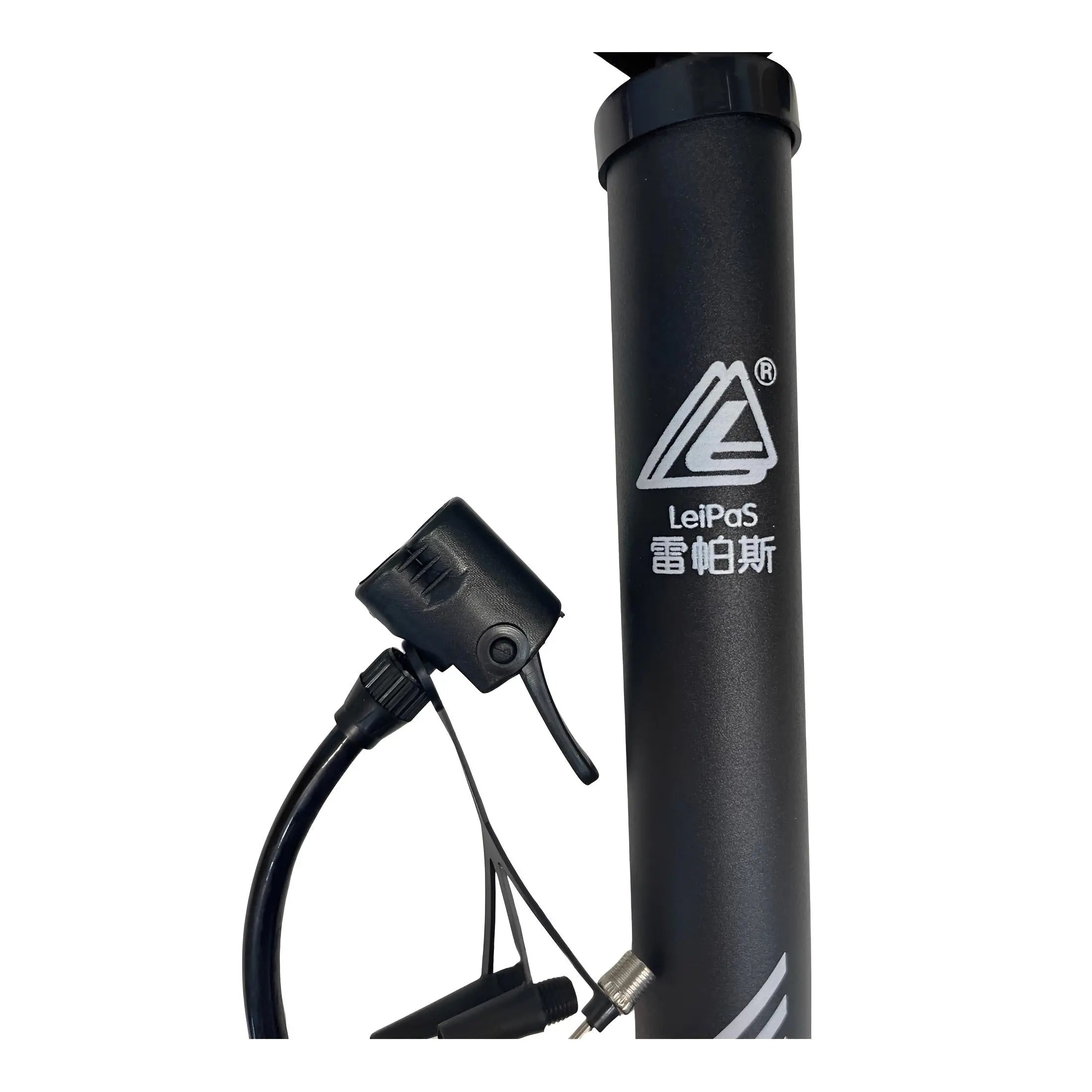 Bandenpomp Fatbike LeiPas Fietspomp met 3 Opzetstukjes - AE-trading