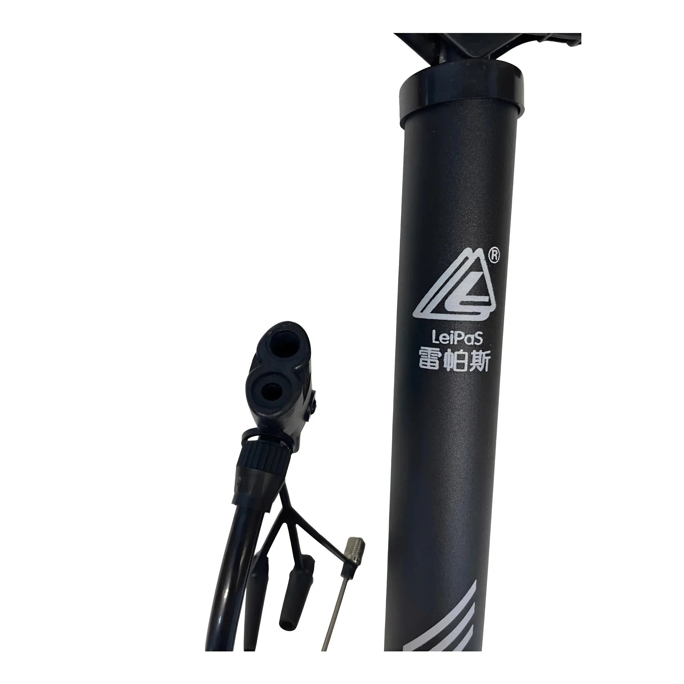 Bandenpomp Fatbike LeiPas Fietspomp met 3 Opzetstukjes - AE-trading