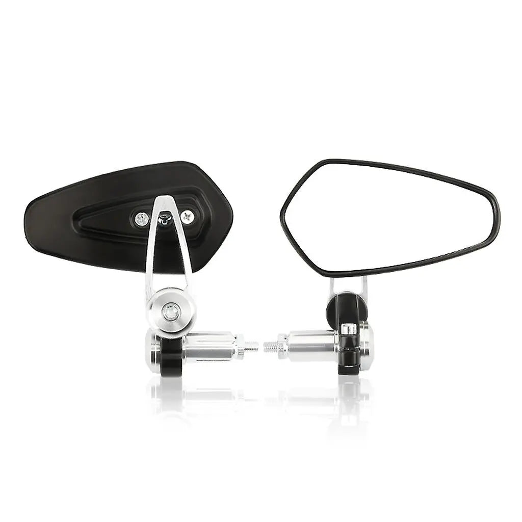 Bar end spiegels universeel ZILVER-edition - AE-trading