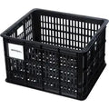 Basil fietskrat M black 29.5L recycled - AE-trading