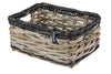 Basil mand riet Dijon S rotan grijs/zwart - AE-trading