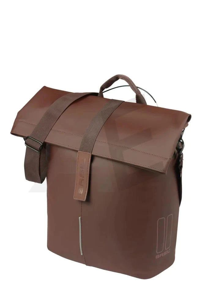 Basil shoppertas City MIK Studs bruin 14-16L - AE-trading