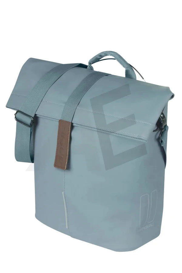 Basil shoppertas City MIK Studs graphite blue 14-16L - AE-trading