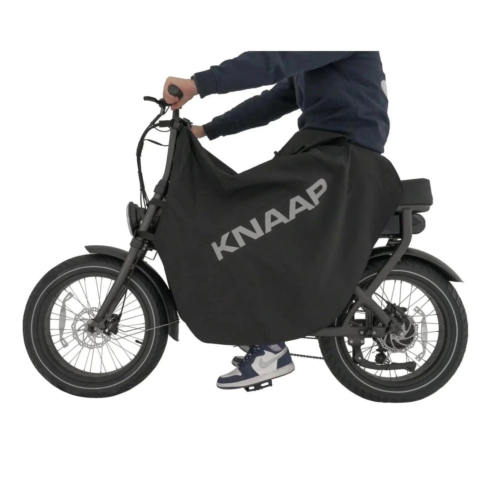 Beenkleed Knaap Fatbike Zwart - Origineel - AE-trading