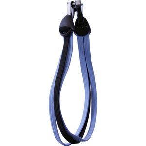 Bibia triobinder haak licht blauw/zwart - AE-trading