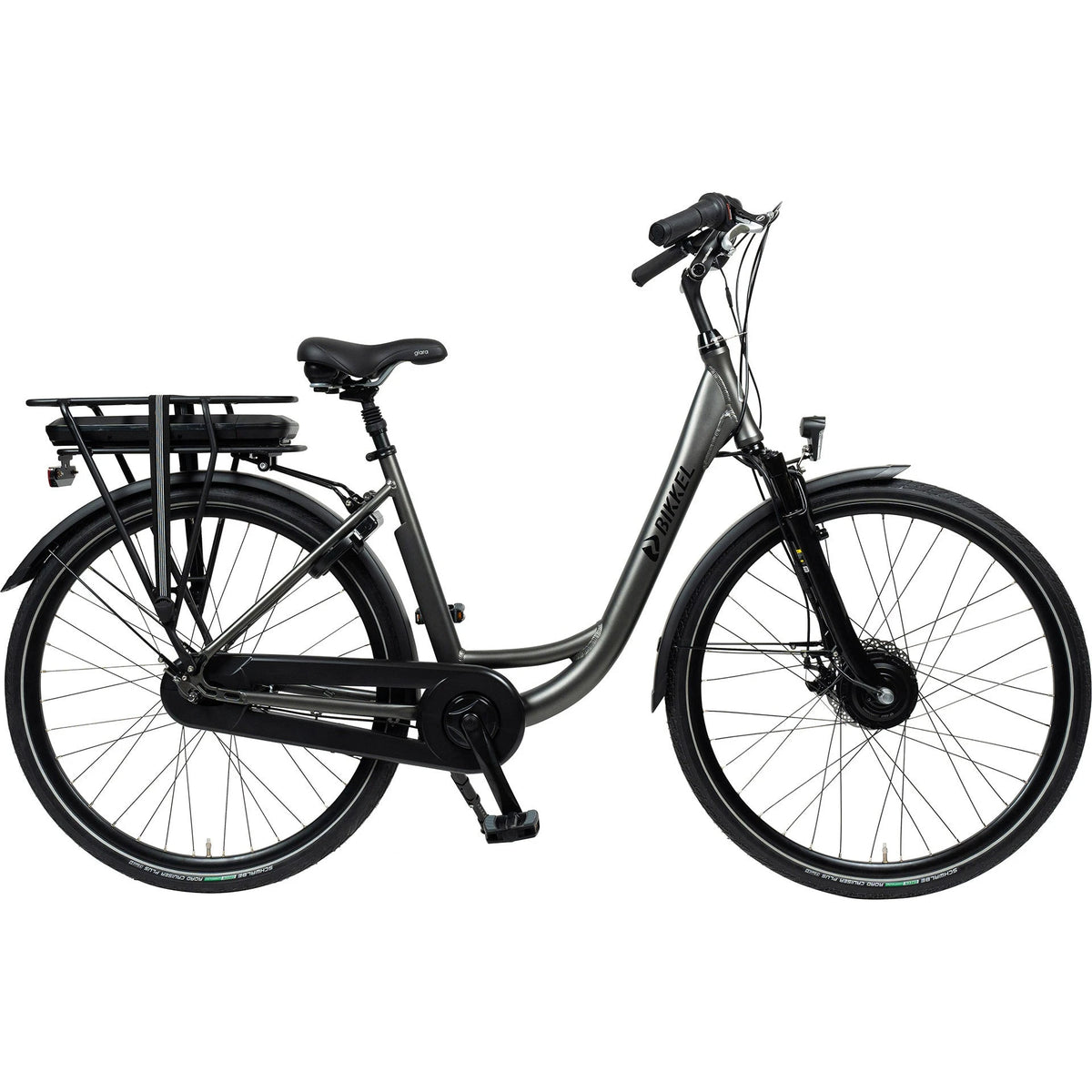Bikkel Contigo - Dark Grey Matt - 630Wh - Heren 53cm - AE-trading