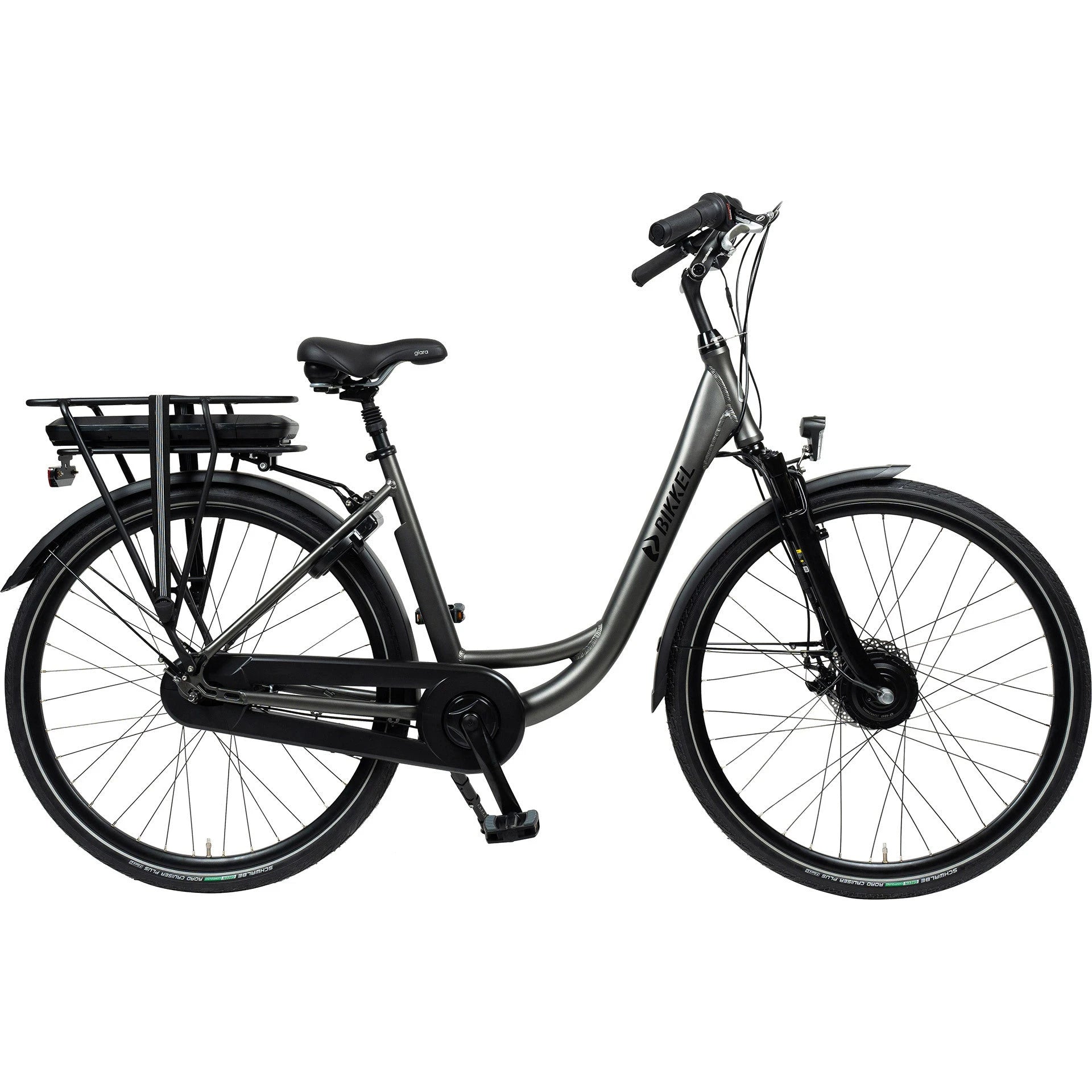 Bikkel Contigo - Dark Grey Matt - 630Wh - Heren 53cm - AE-trading