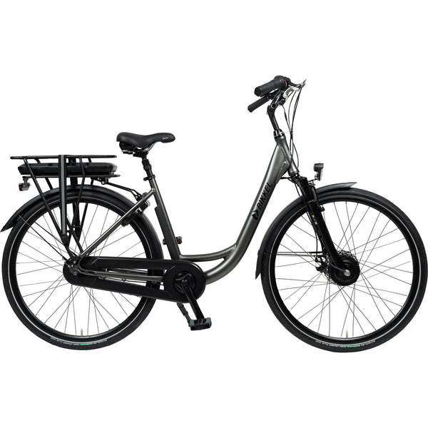 Bikkel Contigo - Dark Grey Matt - 630Wh - Heren 53cm - AE-trading